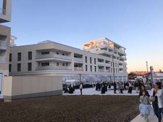 écoquartier Jean Zay, inauguration, place centrale